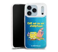 Coque Slim Compatible avec Apple iPhone 17 Pro Case Ultra Fine Etui Silicone Ultra Fine Patrick Étoile de mer Bob l'éponge Motif de série