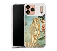 Coque Slim Compatible avec Apple iPhone 17 Pro Max Case Ultra Fine Etui Silicone Ultra Fine Botticelli Peinture