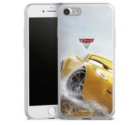 Coque Slim Compatible avec Apple iPhone 7 Étui de Protection Case en Silicone Ultra Fine Cars Disney Pixar Produit sous Licence Officielle