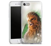 Coque Slim Compatible avec Apple iPhone 7 Étui de Protection Case en Silicone Ultra Fine Chewbacca Star Wars