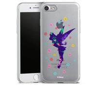 Coque Slim Compatible avec Apple iPhone 7 Étui de Protection Case en Silicone Ultra Fine Fée Clochette Disney Produit sous Licence Officielle