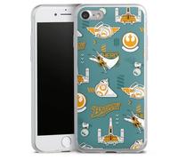 Coque Slim Compatible avec Apple iPhone 7 Étui de Protection Case en Silicone Ultra Fine Motif Star Wars bb8 Motifs