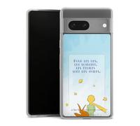 Coque Slim Compatible avec Google Pixel 7 Etui Silicone Ultra Fine Coque en Silicone Ultra Fine Le Petit Prince Livre pour Enfants Produit sous Licence Officielle