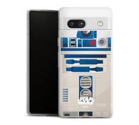Coque Slim Compatible avec Google Pixel 7a Etui Silicone Ultra Fine Coque en Silicone Ultra Fine Star Wars R2D2 Articles pour Fans