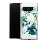 Coque Slim Compatible avec Google Pixel 8 Pro Etui Silicone Ultra Fine Coque en Silicone Ultra Fine Produit sous Licence Officielle Princesses Disney Ariel
