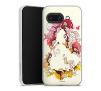 Coque Slim Compatible avec Google Pixel 9A Etui Silicone Ultra Fine Coque en Silicone Ultra Fine Produit sous Licence Officielle Princesses Disney La Belle et la Bête