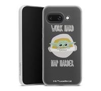 Coque Slim Compatible avec Google Pixel 9A Etui Silicone Ultra Fine Coque en Silicone Ultra Fine Star Wars The Child Motif sans Fond