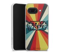 Coque Slim Compatible avec Google Pixel 9A Etui Silicone Ultra Fine Coque en Silicone Ultra Fine Star Wars Rétro Articles pour Fans
