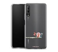 Coque Slim Compatible avec Huawei P Smart Pro Case Ultra Fine Etui Silicone Ultra Fine Gary Bob l'éponge Produit sous Licence Officielle