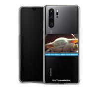 Coque Slim Compatible avec Huawei P30 Pro Etui Silicone Ultra Fine Coque en Silicone Ultra Fine Star Wars Déclaration The Child