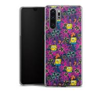Coque Slim Compatible avec Huawei P30 Pro New Edition Etui Silicone Ultra Fine Coque en Silicone Ultra Fine Bob l'éponge Enfance Produit sous Licence Officielle