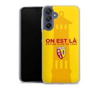 Coque Slim Compatible avec Samsung Galaxy A15 5G Etui Silicone Ultra Fine Coque en Silicone Ultra Fine Produit sous Licence Officielle Racing Club de Lens France