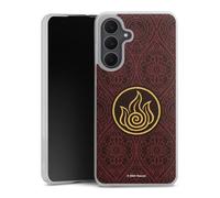 Coque Slim Compatible avec Samsung Galaxy A17 Case Ultra Fine Etui Silicone Ultra Fine Avatar Le dernier maître de l'air Feu Produit sous Licence Officielle