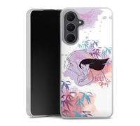 Coque Slim Compatible avec Samsung Galaxy A17 Case Ultra Fine Etui Silicone Ultra Fine Mulan Princesses Disney Produit sous Licence Officielle