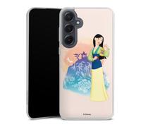 Coque Slim Compatible avec Samsung Galaxy A55 5G Etui Silicone Ultra Fine Coque en Silicone Ultra Fine Disney Princesse Mulan