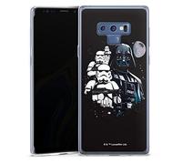 Coque Slim Compatible avec Samsung Galaxy Note 9 Etui Silicone Ultra Fine Coque en Silicone Ultra Fine Star Wars Cosmos Film
