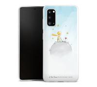 Coque Slim Compatible avec Samsung Galaxy S20 Etui Silicone Ultra Fine Coque en Silicone Ultra Fine Le Petit Prince Lune Produit sous Licence Officielle