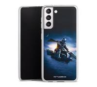Coque Slim Compatible avec Samsung Galaxy S21 5G Etui Silicone Ultra Fine Coque en Silicone Ultra Fine Star Wars The Mandalorian Articles pour Fans