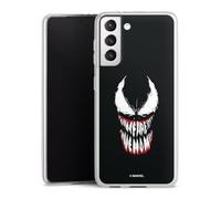 Coque Slim Compatible avec Samsung Galaxy S21 5G Etui Silicone Ultra Fine Coque en Silicone Ultra Fine Marvel Venom Produit sous Licence Officielle