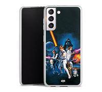 Coque Slim Compatible avec Samsung Galaxy S21 5G Etui Silicone Ultra Fine Coque en Silicone Ultra Fine Star Wars Épisode IV Articles pour Fans