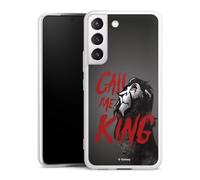 Coque Slim Compatible avec Samsung Galaxy S22 Etui Silicone Ultra Fine Coque en Silicone Ultra Fine Le Roi Lion Méchant Disney