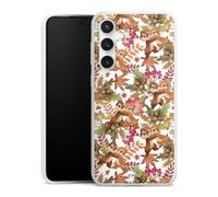 Coque Slim Compatible avec Samsung Galaxy S23 FE Etui Silicone Ultra Fine Coque en Silicone Ultra Fine Écureuil Disney Tic et Tac