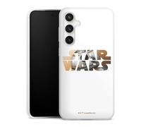 Coque Slim Compatible avec Samsung Galaxy S23 FE Etui Silicone Ultra Fine Coque en Silicone Ultra Fine Star Wars Logo bb8