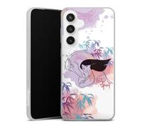 Coque Slim Compatible avec Samsung Galaxy S24 FE 5G Etui Silicone Ultra Fine Coque en Silicone Ultra Fine Mulan Princesses Disney Produit sous Licence Officielle