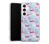 Coque Slim Compatible avec Samsung Galaxy S24 FE 5G Etui Silicone Ultra Fine Coque en Silicone Ultra Fine La Reine des neiges Olaf Saint-Valentin Disney