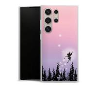 Coque Slim Compatible avec Samsung Galaxy S24 Ultra Etui Silicone Ultra Fine Coque en Silicone Ultra Fine Disney Fée Clochette Produit sous Licence Officielle