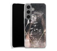 Coque Slim Compatible avec Samsung Galaxy S25 Etui Silicone Ultra Fine Coque en Silicone Ultra Fine Darth Vader Star Wars Produit sous Licence Officielle