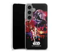 Coque Slim Compatible avec Samsung Galaxy S25 Etui Silicone Ultra Fine Coque en Silicone Ultra Fine Articles pour Fans Star Wars Darth Vader