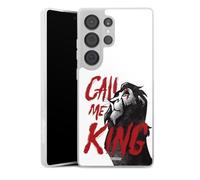 Coque Slim Compatible avec Samsung Galaxy S25 Ultra Etui Silicone Ultra Fine Coque en Silicone Ultra Fine Disney King Le Roi Lion