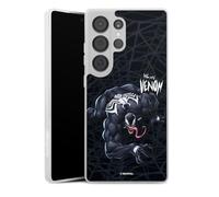 Coque Slim Compatible avec Samsung Galaxy S25 Ultra Etui Silicone Ultra Fine Coque en Silicone Ultra Fine Marvel Venom Spider-Man