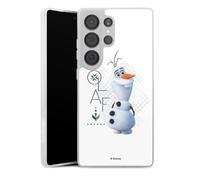 Coque Slim Compatible avec Samsung Galaxy S25 Ultra Etui Silicone Ultra Fine Coque en Silicone Ultra Fine La Reine des Neiges 2 La Reine des neiges Olaf Disney