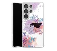 Coque Slim Compatible avec Samsung Galaxy S25 Ultra Etui Silicone Ultra Fine Coque en Silicone Ultra Fine Mulan Princesses Disney Produit sous Licence Officielle
