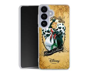 Coque Slim Compatible avec Samsung Galaxy S26 + Case Ultra Fine Etui Silicone Ultra Fine 101 dalmatiens Cruella Produit sous Licence Officielle