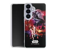 Coque Slim Compatible avec Samsung Galaxy S26 + Case Ultra Fine Etui Silicone Ultra Fine Articles pour Fans Star Wars Darth Vader