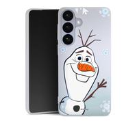 Coque Slim Compatible avec Samsung Galaxy S26 + Case Ultra Fine Etui Silicone Ultra Fine Disney La Reine des neiges Olaf La Reine des Neiges 2