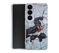 Coque Slim Compatible avec Samsung Galaxy S26 Case Ultra Fine Etui Silicone Ultra Fine Marvel Venom Méchant