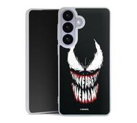 Coque Slim Compatible avec Samsung Galaxy S26 + Case Ultra Fine Etui Silicone Ultra Fine Marvel Venom Produit sous Licence Officielle