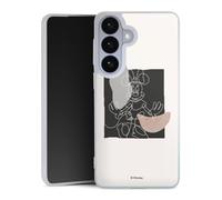 Coque Slim Compatible avec Samsung Galaxy S26 + Case Ultra Fine Etui Silicone Ultra Fine Minnie Mouse l'art du minimalisme Disney