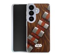 Coque Slim Compatible avec Samsung Galaxy S26 Case Ultra Fine Etui Silicone Ultra Fine Star Wars Chewbacca Articles pour Fans