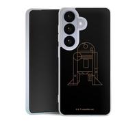 Coque Slim Compatible avec Samsung Galaxy S26 Case Ultra Fine Etui Silicone Ultra Fine Star Wars R2D2 Articles pour Fans