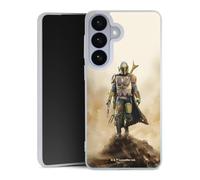 Coque Slim Compatible avec Samsung Galaxy S26 + Case Ultra Fine Etui Silicone Ultra Fine The Mandalorian Star Wars Produit sous Licence Officielle