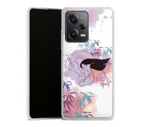 Coque Slim Compatible avec Xiaomi Redmi Note 12 Pro 5G Etui Silicone Ultra Fine Coque en Silicone Ultra Fine Mulan Princesses Disney Produit sous Licence Officielle