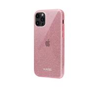 Coque slim pailletée étincelante pour Apple iPhone 12/12 Pro, Or Rose