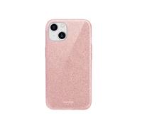 Coque slim pailletée étincelante pour Apple iPhone 13, Or Rose