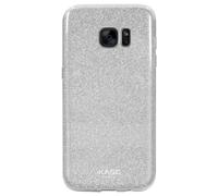 Coque slim pailletée étincelante pour Samsung Galaxy S7 Edge, Argent
