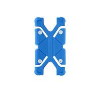 Coque smartphone 3.8 à 4.7 pouces Universel Bumper Silicone bleu Mode Support